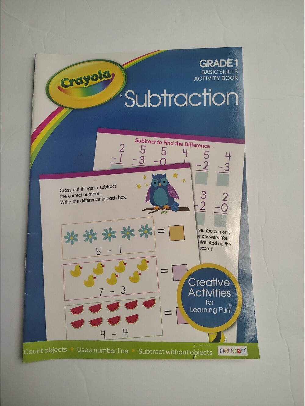 Crayola Grade 1 Basic Skills Activity Book - Subtraction